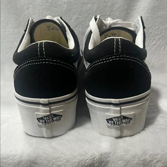 Vans Old Skool Platform Shoe Women size 8 - Picture 4 of 7
